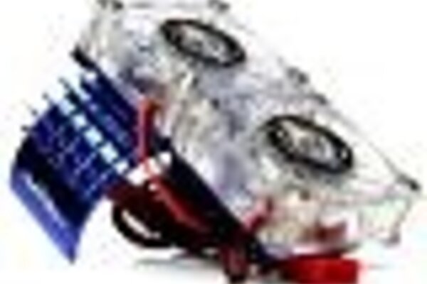 Powerhobby PHBFSBLUE  Aluminum Cooling Fan Slash 4WD Blue
