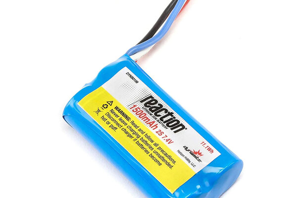 Dynamite DYNB0108  7.4V 1500mAh 2S Li-Ion: PRB React 17