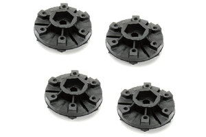 Jetko Tires JKO7303B1  1/10 SC Wheel Adapters 12mm, 0" Offset, Narrow for Traxxas Slash 2WD Rear,Slash 4WD Front & Rear (4)