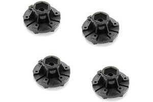 Jetko Tires JKO7302B2  1/10 ST MT 2.8 Wheel Adapters 12mm, 1/2" Offset Wide (4)