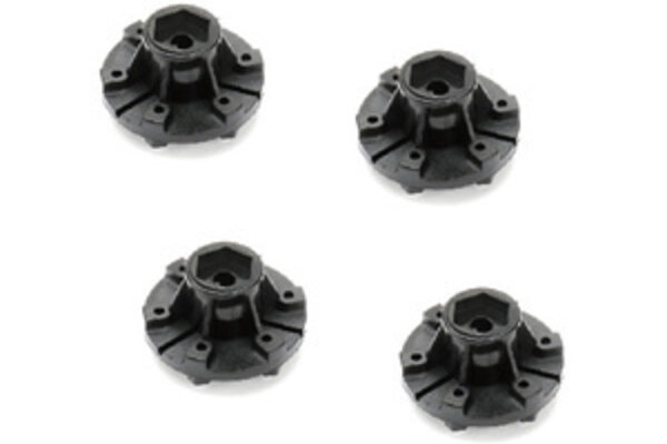 Jetko Tires JKO7302B2  1/10 ST MT 2.8 Wheel Adapters 12mm, 1/2" Offset Wide (4)