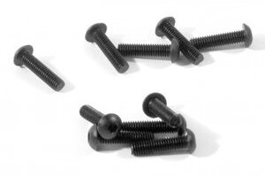 HPI Racing HPIZ354  Button Head Screw M3X12mm (Hex Socket/10pcs)