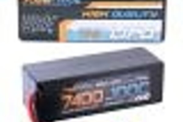Powerhobby PHB4S7400100CEC5HCS    4S 14.8V 7400MAH 100C w/ EC5 Hard Case