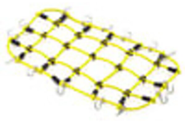 Yeah Racing YEA-YA-0560YW  Yeah Racing 1/10 Luggage Net (Yellow) (200x110mm)