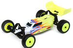 LOSI LOS01016T3   1/16 Mini-B 2WD Buggy Brushed RTR, Yellow/White