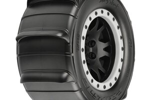 Proline Racing PRO10146-13  Proline   1/5 Sling Shot Pro-Loc F/R 4.3" X-MAXX MTD 24mm Blk/Gry Impulse (2)