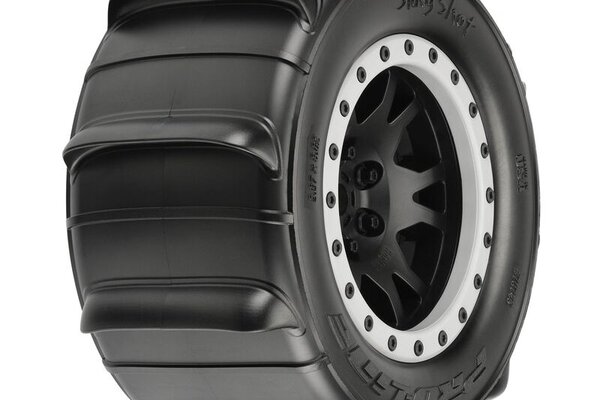 Proline Racing PRO10146-13  Proline   1/5 Sling Shot Pro-Loc F/R 4.3" X-MAXX MTD 24mm Blk/Gry Impulse (2)