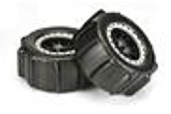 Proline Racing PRO10146-13  Proline   1/5 Sling Shot Pro-Loc F/R 4.3" X-MAXX MTD 24mm Blk/Gry Impulse (2)