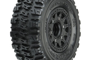 Proline Racing PRO119010  Trencher X SC 2.2/3.0" All Terrain Tires, Mounted on Raid