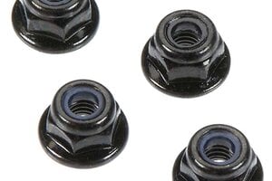 ARRMA AR708001 Flange Lock Nuts 4mm (4)