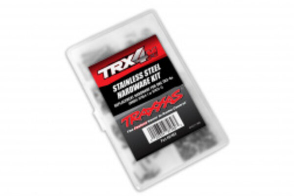 Traxxas 9746X  Hardware kit, stainless steel, complete (contains all stainless steel hardware used on 1/18-scle Ford Bronco or Land Rover® Defender®)