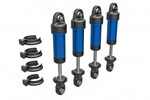 Traxxas 9764-BLUE Shocks, GTM, 6061-T6 aluminum (blue-anodized) (fully assembled w/o springs) (4) Traxxas 9764-BLUE Shocks, GTM, 6061-T6 aluminum (blue-anodized) (fully assembled w/o springs) (4)