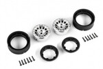 Traxxas 9781  Wheels, 1.0", Method Race Wheels® 105 Beadlock (black, beadlock) (2)