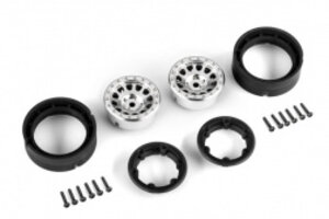 Traxxas 9781  Wheels, 1.0", Method Race Wheels® 105 Beadlock (black, beadlock) (2)
