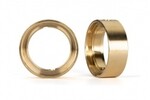 Traxxas 9780   Wheel weights, brass (31 grams) (2) (requires #9781 series wheels)