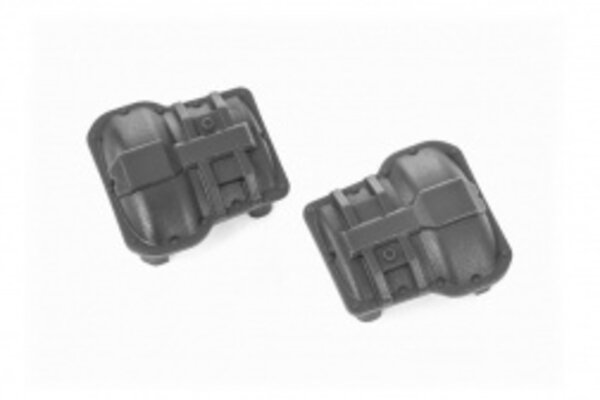 Traxxas 9738-GRAY   Axle cover, front or rear (gray) (2)