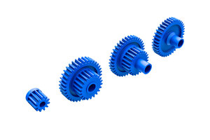 Traxxas 9776X  Gear set, transmission, speed (9.7:1 reduction ratio)/ pinion gear, 11-tooth