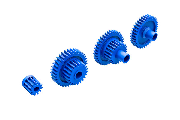 Traxxas 9776X  Gear set, transmission, speed (9.7:1 reduction ratio)/ pinion gear, 11-tooth