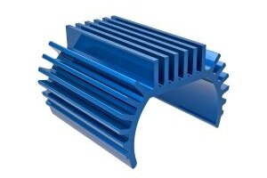 Traxxas 9793-BLUE  Heat sink, Titan® 87T motor (6061-T6 aluminum, blue-anodized)