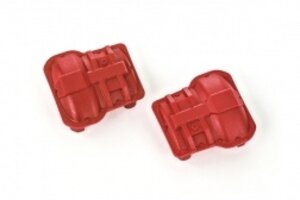 Traxxas 9738-RED  AXLE COVER RED (2)