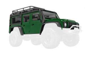 Traxxas 9712-GRN  Body, Land Rover® Defender®, complete, green