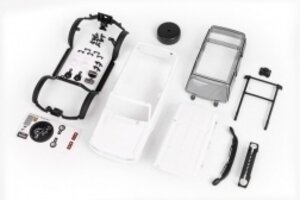Traxxas 9711  Body, Ford Bronco, complete (unassembled) (white, requires painting)