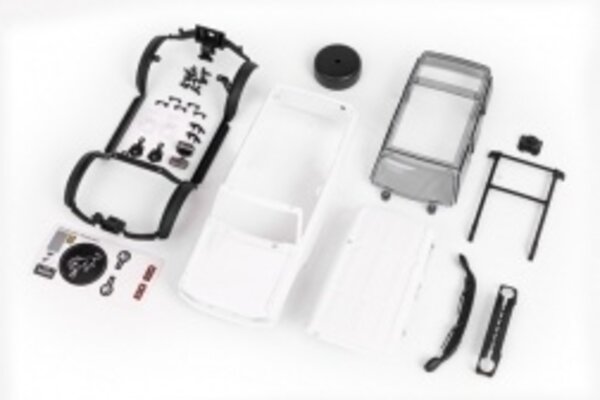 Traxxas 9711  Body, Ford Bronco, complete (unassembled) (white, requires painting)