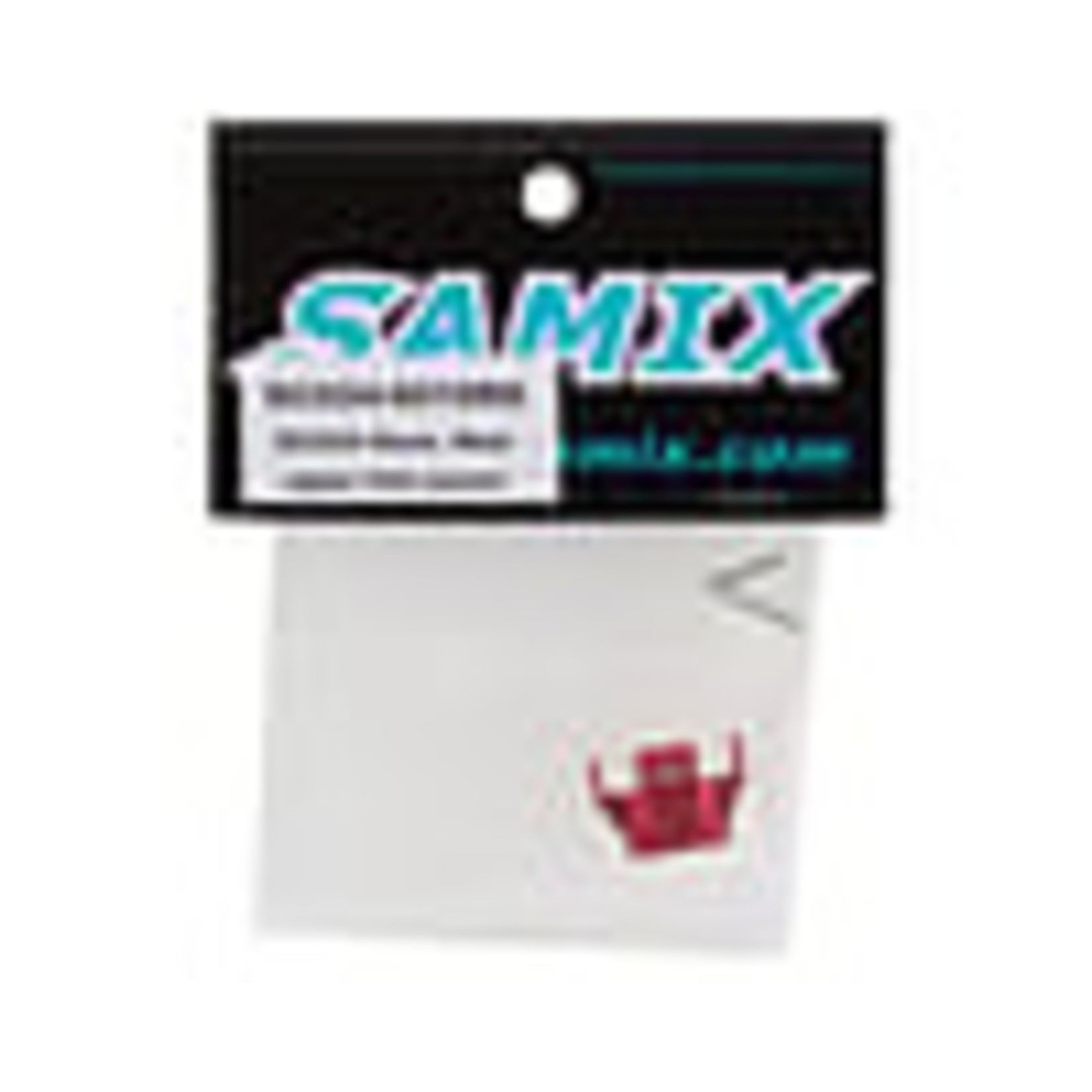 Samix SAMSCX24-6019-RD  Samix SCX24 Aluminum Rear Upper Link Mount (Red)