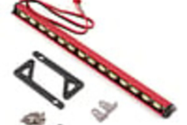 Yeah Racing YEA-YA-0567RD  Yeah Racing HV Aluminum LED Light Bar (Red) (159x100mm)
