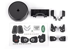 Traxxas 9720  GRILLE/SIDE MIRRORS/LIGHT RET