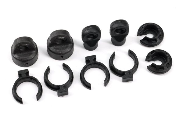 Traxxas 9762A  SHOCK CAPS/SPACERS