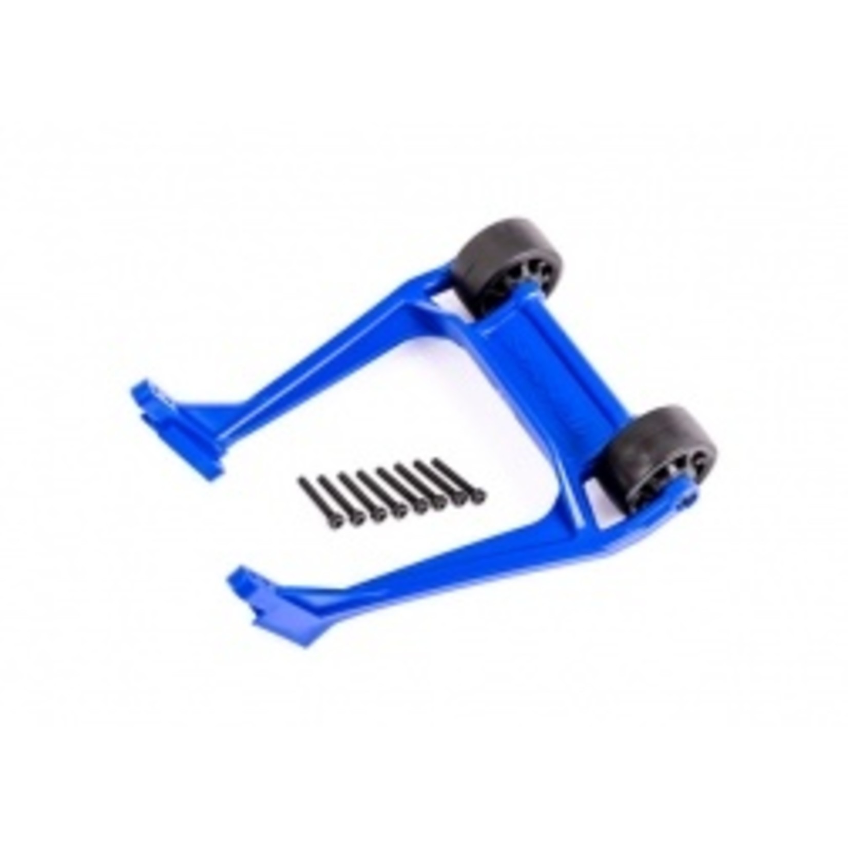 Traxxas 9576X Wheelie bar, blue (assembled)