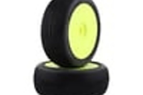 GRP GRPGBY09A  GRP Tires Sonic Pre-Mounted 1/8 Buggy Tires (2) (Yellow) (Soft)