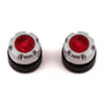 SSD RC SSD RC 1/24 Scale Locking Hubs (Red) (2)