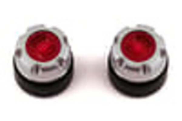 SSD RC SSD RC 1/24 Scale Locking Hubs (Red) (2)
