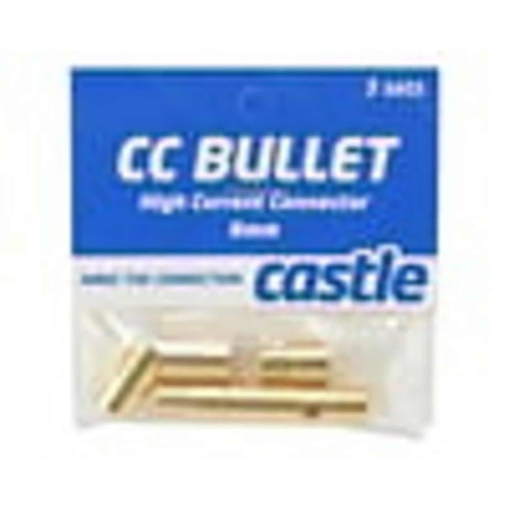 Castle Creations CSE095-0010-00  Castle Creations 8.0mm High Current CC Bullet Connector Set