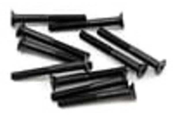 Protek RC PTK-H-2210   RC 3x25mm "High Strength" Flat Head Screws (10)