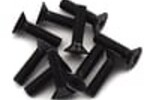Protek RC PTK-H-2305  RC 4x15mm "High Strength" Flat Head Screws (10)