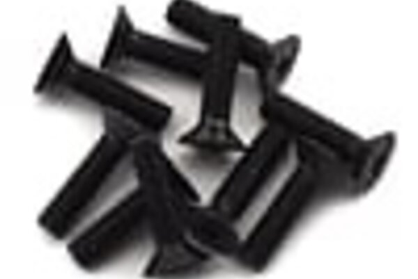 Protek RC PTK-H-2305  RC 4x15mm "High Strength" Flat Head Screws (10)
