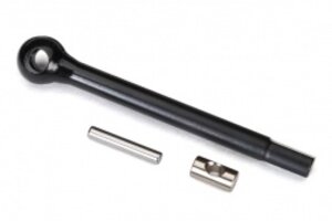 Traxxas 8228 Axle shaft, front (left)/ drive pin/ cross pin