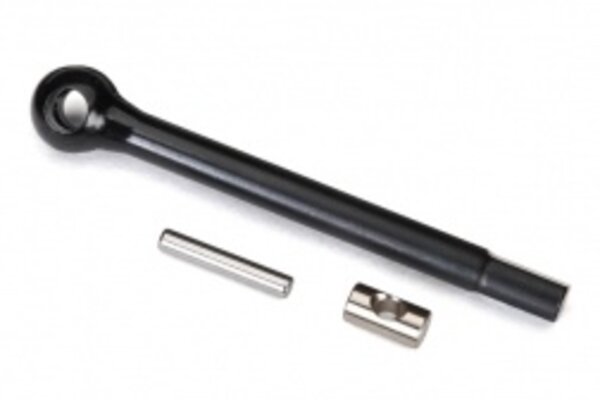 Traxxas 8228 Axle shaft, front (left)/ drive pin/ cross pin