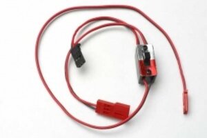 Traxxas 3034  Wiring harness for RX Power Pack, Traxxas® nitro vehicles except Revo® (includes on/off switch and charge jack