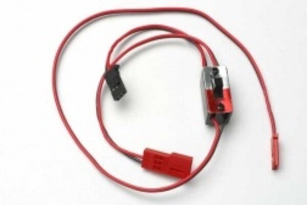 Traxxas 3034  Wiring harness for RX Power Pack, Traxxas® nitro vehicles except Revo® (includes on/off switch and charge jack