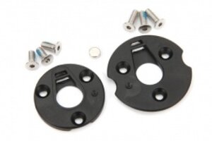 Traxxas 6538  Telemetry trigger magnet holders, spur gear/ magnet, 5x2mm (1)/ 3x8mm CCS (3)/ 3x10mm CCS (3)
