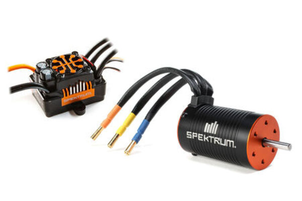 SPEKTRUM SPMXSEMC04 130A BL Smart ESC/1900Kv Sensorless MotCombo