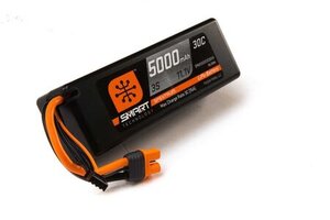 SPEKTRUM SPMX50003S30H3 5000mAh 3S 11.1V Smart LiPo 30C Hardcase; IC3