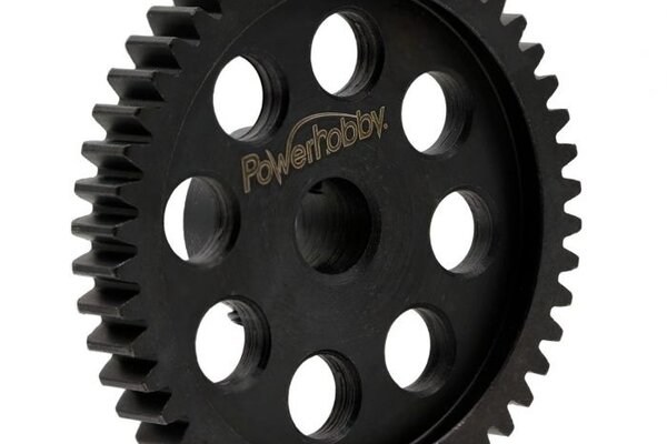 Powerhobby PH45TM8  Powerhobby Hardened Steel 45T Mod1 8mm Pinion Gear MOD 1 Speed Run / Drag Racing