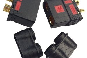 Powerhobby PHBPH9022  QS8-S Male / Female Plug / Connector Set (QS8.0mm-S)