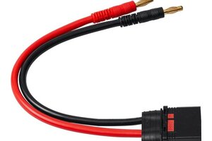 Powerhobby PHBQS8CHARGELEAD   QS8 Charge Lead 10AWG Wire