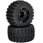 Power Hobby PHT2177-12  Defender 2.8 Belted Stadium Truck Tires Front Rear 12mm
